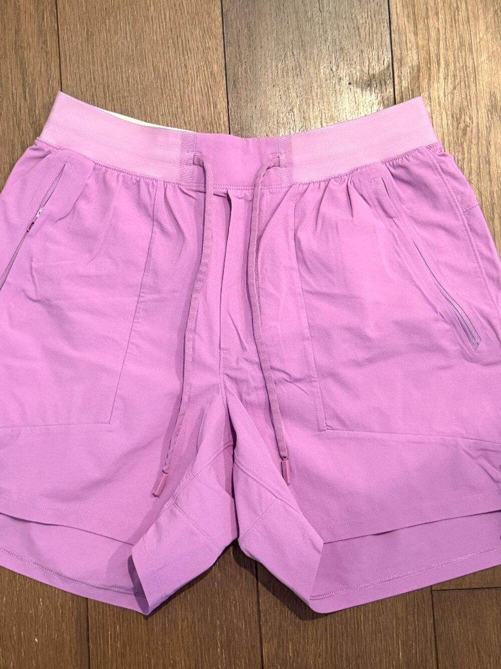 lululemon Men's License to Train linerless short 5" Inseam- Size Small- Purple